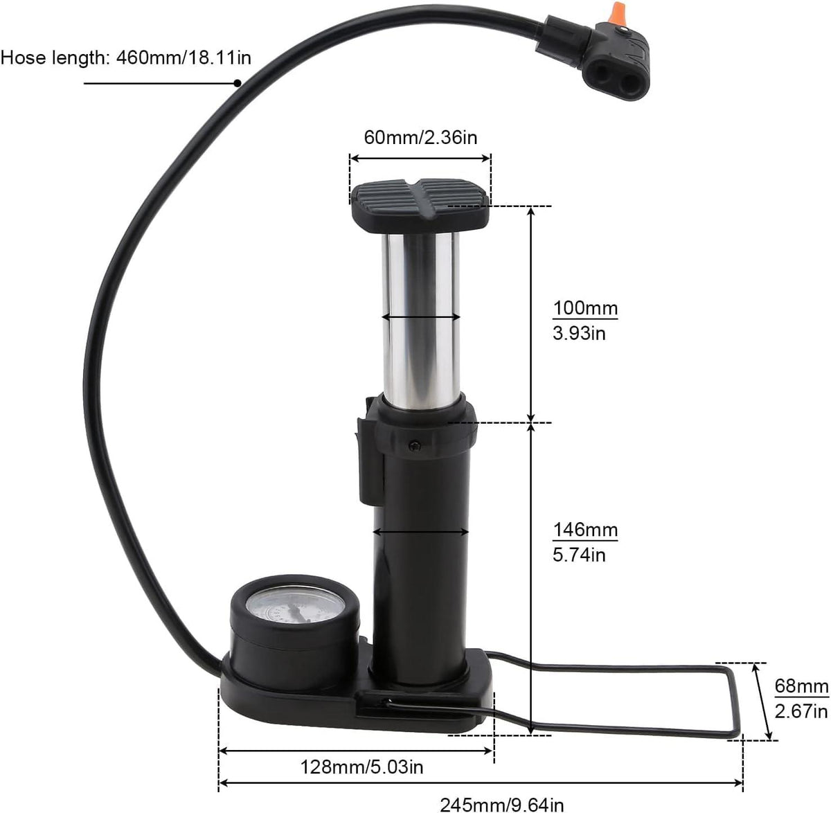 High Pressure Foot Air Pump