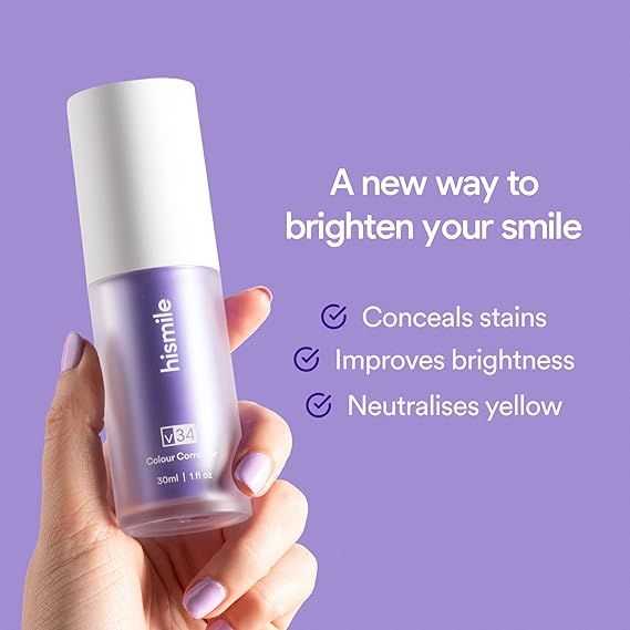 Hismile V34 Purple Whitening Toothpaste