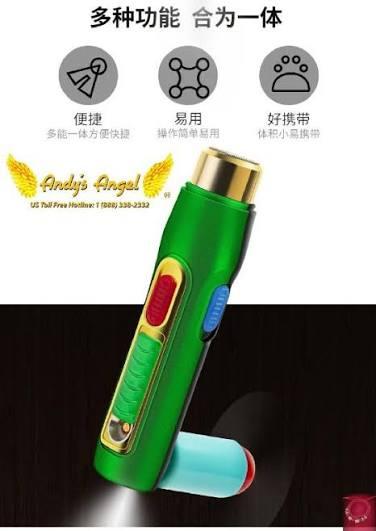 4D Shaver 5in1, Shaver & Lighter, USB Fan, Torch Light