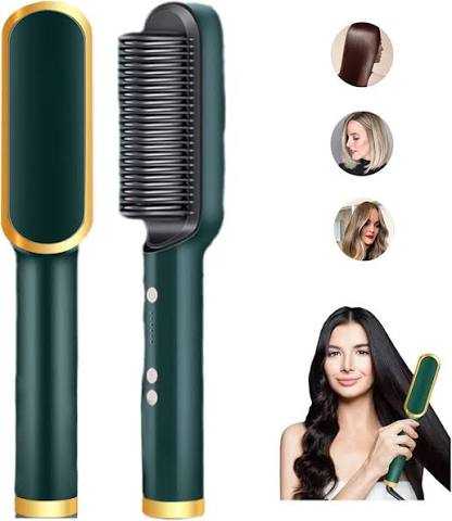 Professional Electric Hair Straightener Brush