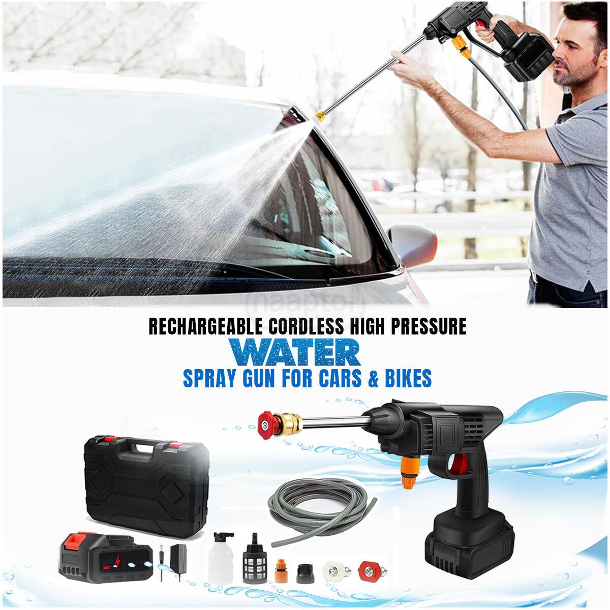 Portable Powerful High Pressure Wireless Car Wash Water Jet Foam Gun