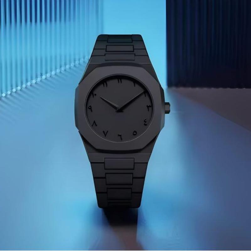 Arabic Aura Watch Light weight Fiber Wrist watch