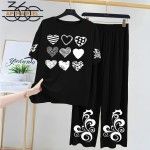 Women Printed Night Suit